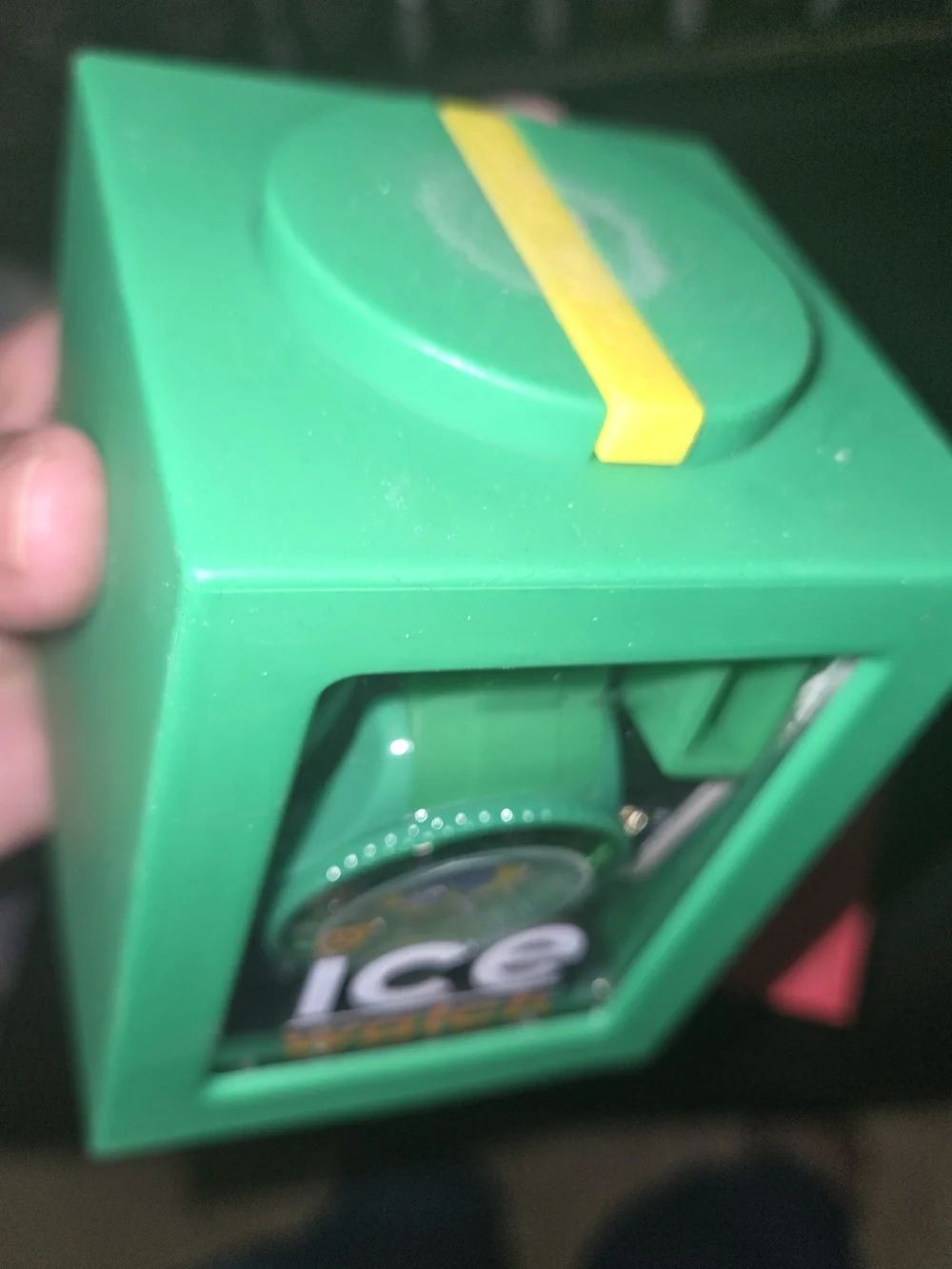Ice Watch Black Box with Rainbow Accent